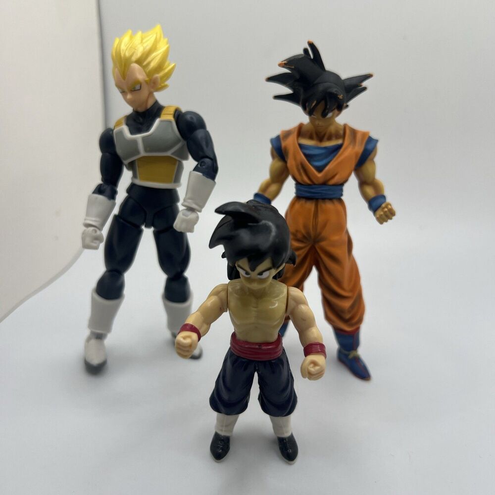 Dragon Ball Z Action Figures Mixed Lot Of 3